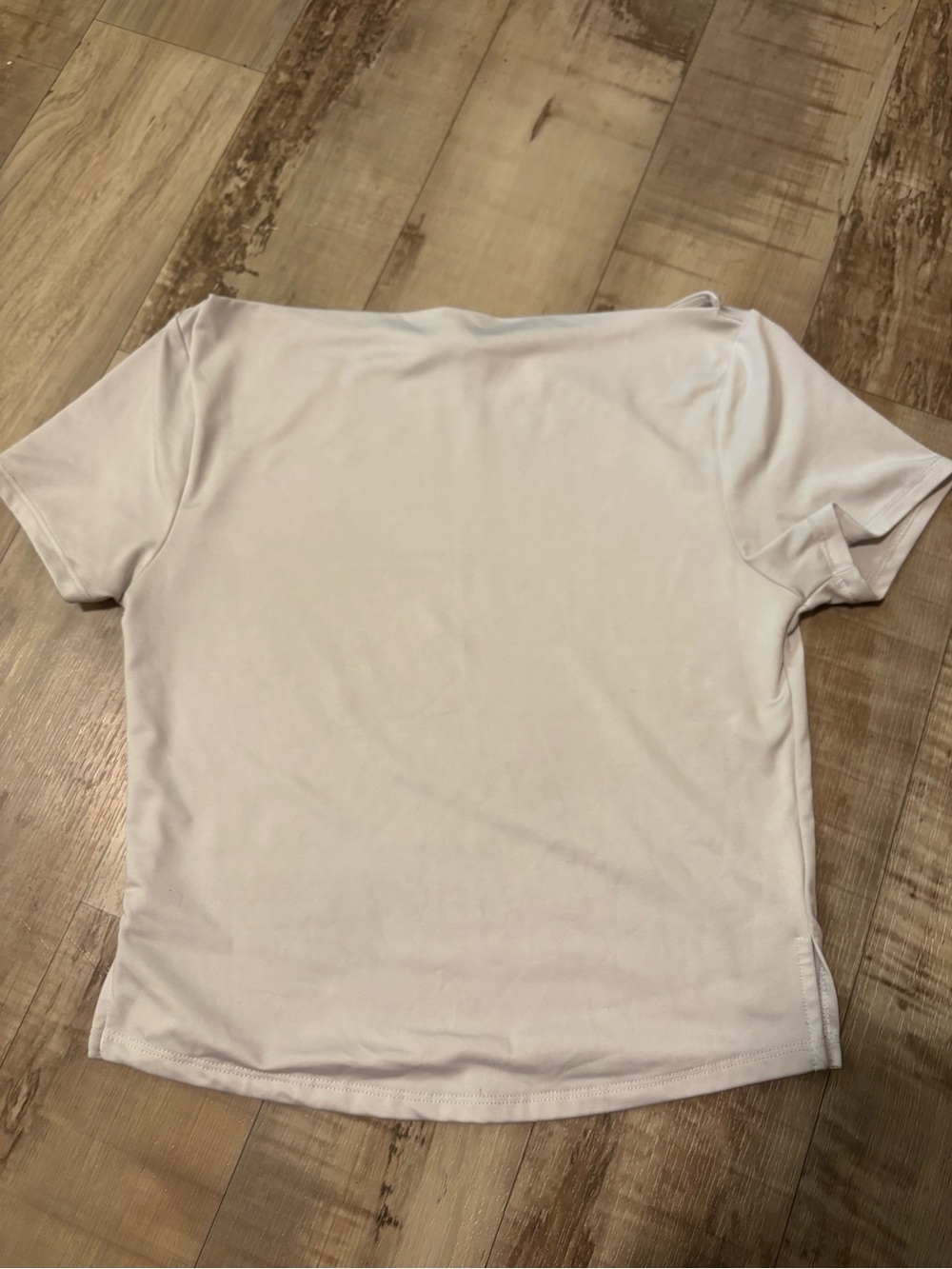 Bozzolo Cream Satin-Look Blouse